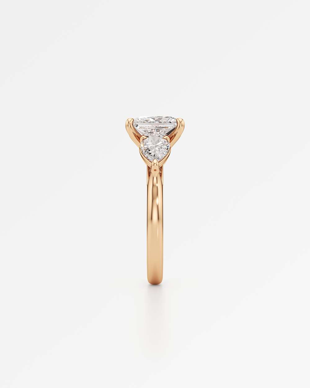 Trinette Solitaire Diamond Engagement Ring