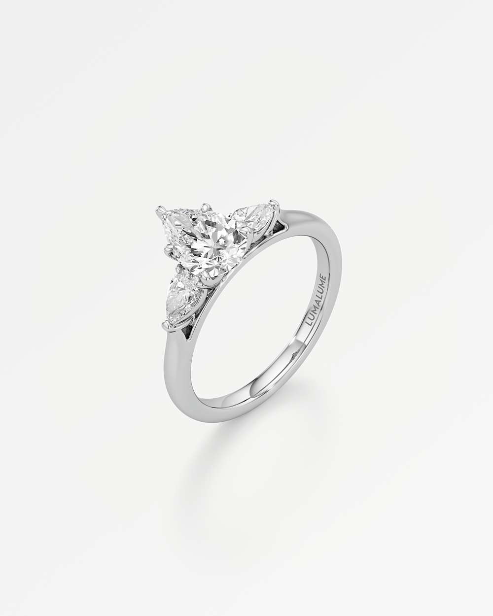 Trinette Solitaire Diamond Engagement Ring