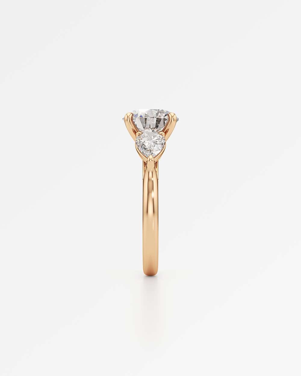 Trinette Solitaire Diamond Engagement Ring