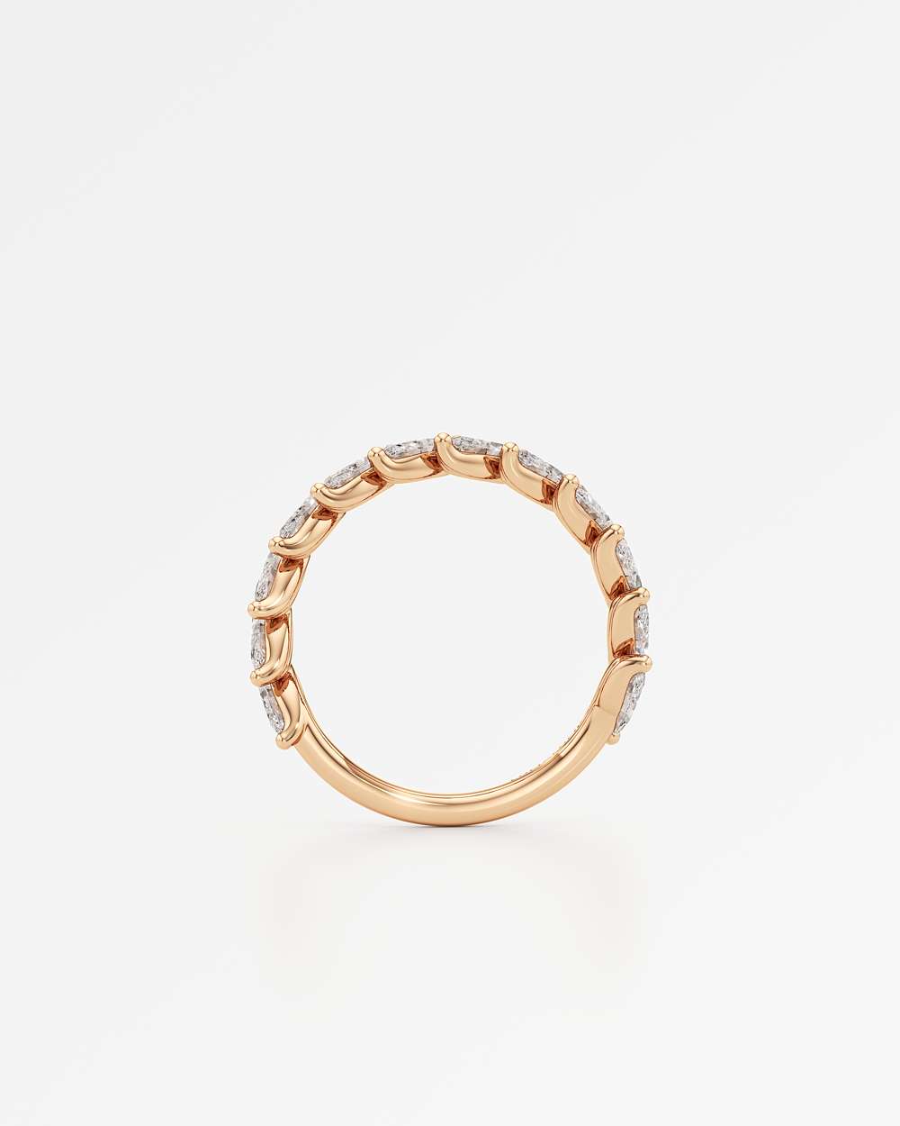 Sola Diamond Wedding Band 