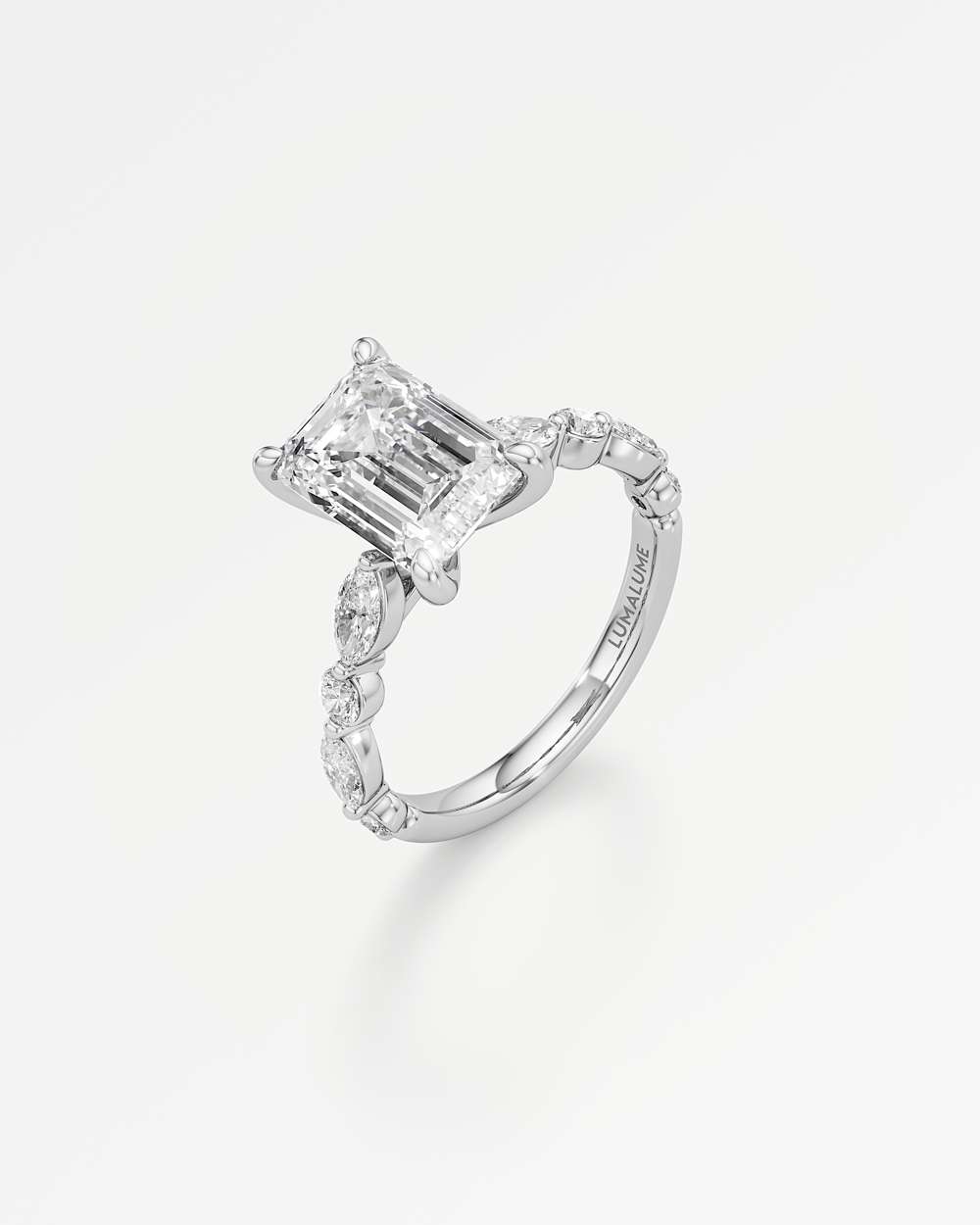Zolaine Solitaire Diamond Engagement Ring
