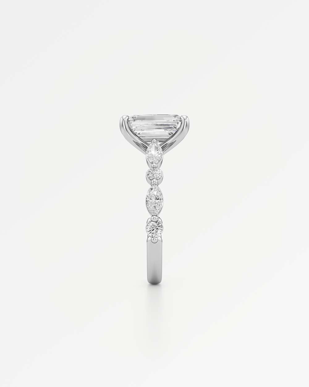 Zolaine Solitaire Diamond Engagement Ring
