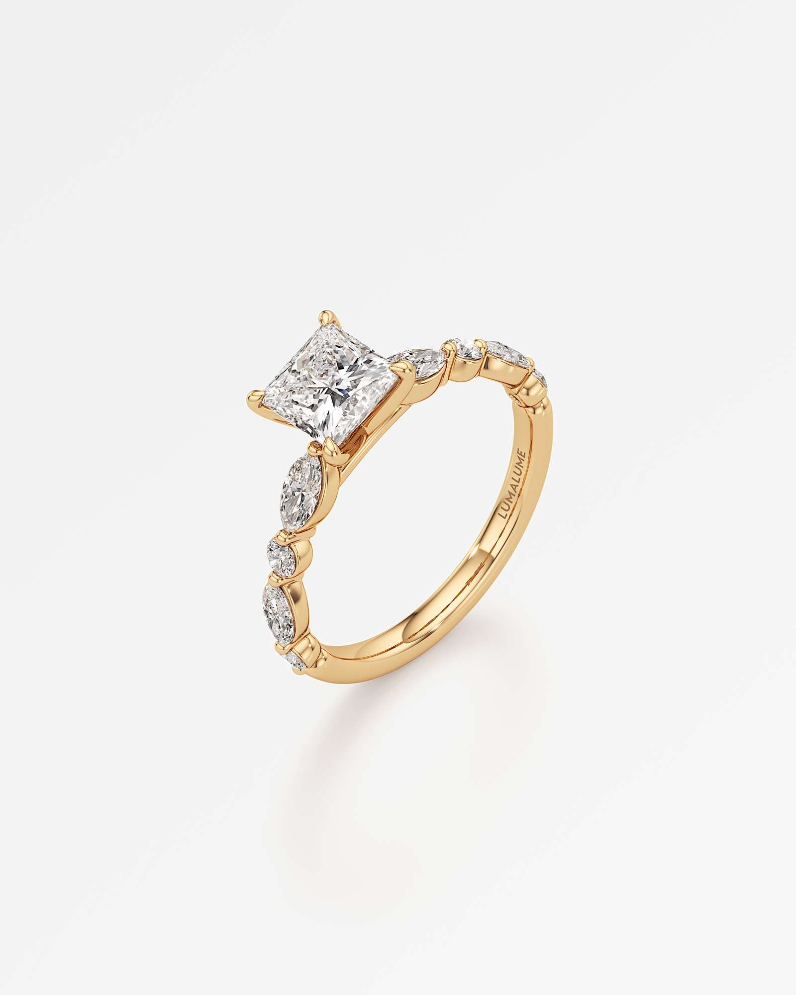 Zolaine Solitaire Diamond Engagement Ring