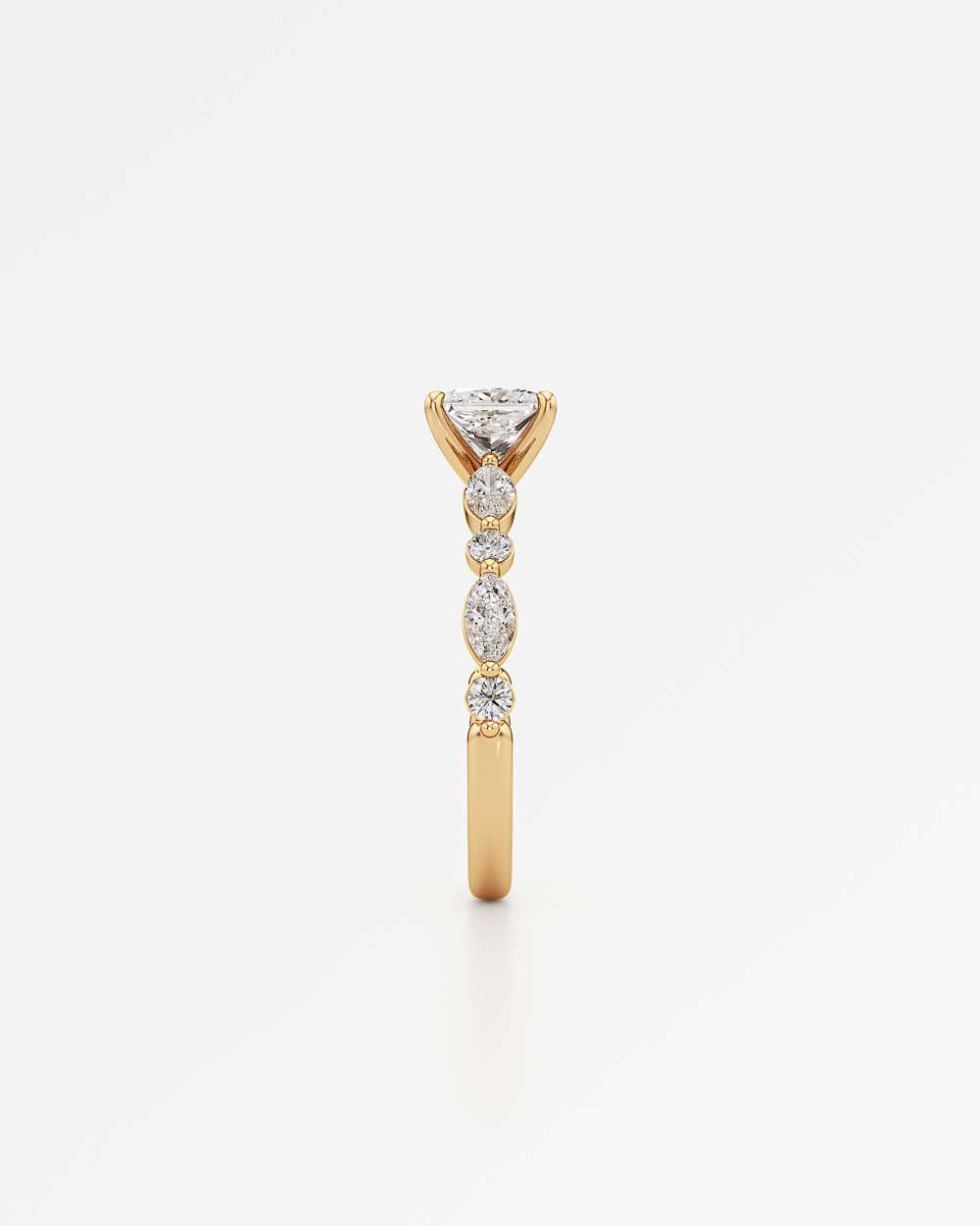 Zolaine Solitaire Diamond Engagement Ring